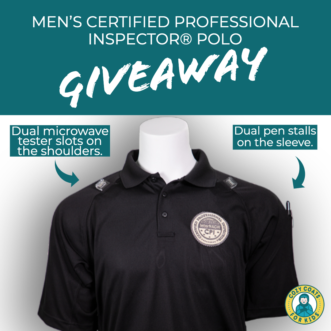 Certified Professional Inspector Polo Charity Giveaway